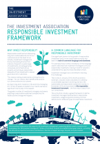Front cover of responsible investment brief